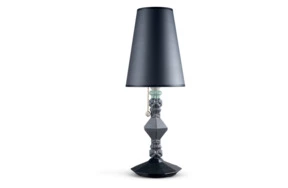 Лампа настольная Lladro Belle de Nuit 57 см, черная, фарфор