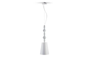 Светильник потолочный Lladro Belle de Nuit II 23х170 см, белый