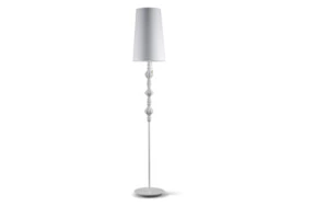 Лампа напольная Lladro Belle de Nuit II 181 см, белая, фарфор