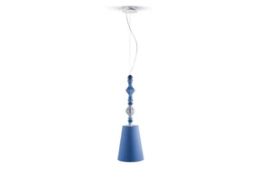 Светильник потолочный Lladro Belle de Nuit II 23х170 см, синий