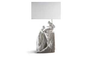 Лампа настольная Lladro Семья 63 см, фарфор