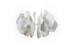 Светильник настенный Lladro Nightbloom 33х47х29 см, белый