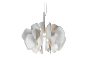 Светильник подвесной Lladro Nightbloom 47х170 см, белый