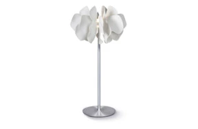 Лампа напольная Lladro Nightbloom 130 см, белая, малая версия