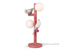 Лампа настольная Lladro Попугай 45 см, фарфор