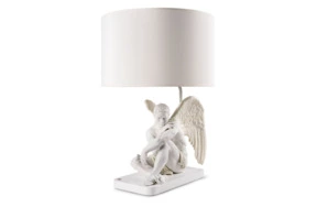 Лампа настольная Lladro Защитный Ангел 59 см, фарфор