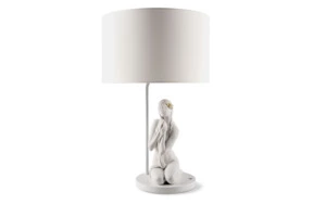 Лампа настольная Lladro Внутренний покой 63 см, фарфор