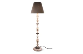 Лампа напольная Lladro Firefly 162 см, жемчужная, фарфор