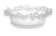 Конфетница с крышкой Decor de Table Pate de Verre Cristal Орхидея 28 см, хрусталь, белая, п/к