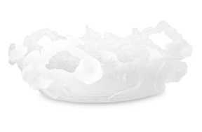 Чаша декоративная Decor de Table Pate de Verre Cristal Утренняя Заря 30 см, хрустальное тесто