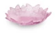 Чаша декоративная Decor de Table Pate de Verre Cristal Бабочки 20 см, хрустальное тесто,розовая, п/к