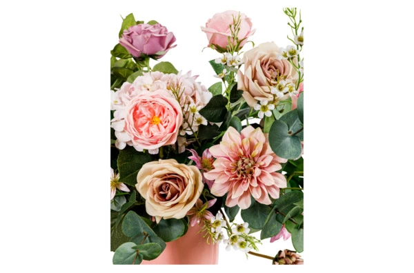 Композиция искуственная Розовый этюд