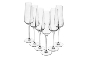 Набор фужеров для шампанского Krosno Авангард Люми 180 мл, 6 шт, стекло