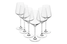 Набор бокалов  для белого вина Krosno Авангард Люми 390 мл, 6 шт, стекло