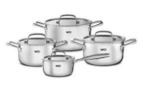 Набор кастрюль WO HOME Verona 4 предмета, сталь нержавеющая