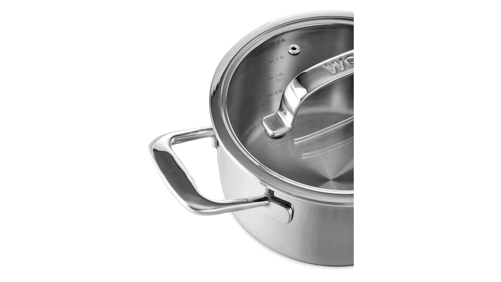 Набор кастрюль WO HOME Verona 4 предмета, сталь нержавеющая