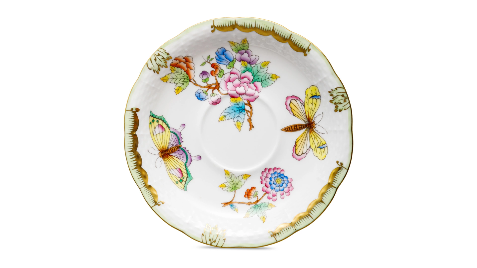 Чашка чайная с блюдцем Herend Виктория 310 мл, фарфор