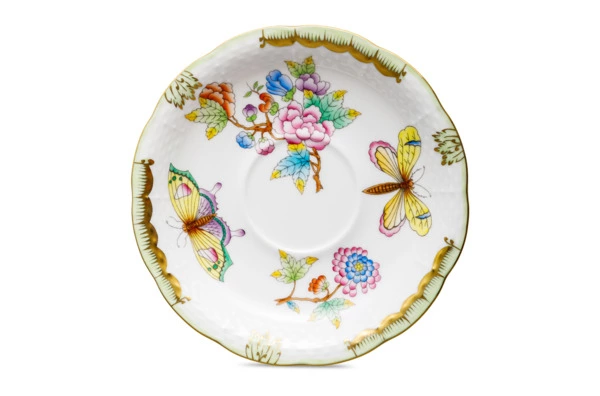 Чашка чайная с блюдцем Herend Виктория 310 мл, фарфор