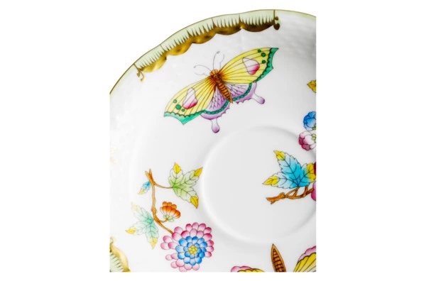 Чашка чайная с блюдцем Herend Виктория 310 мл, фарфор