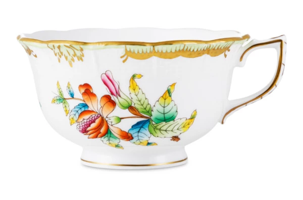 Чашка чайная с блюдцем Herend Виктория 310 мл, фарфор