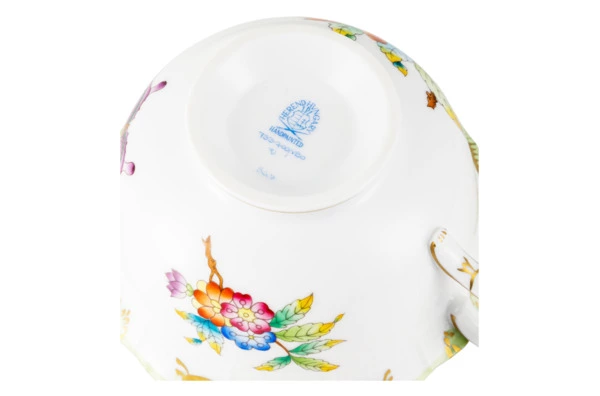 Чашка чайная с блюдцем Herend Виктория 310 мл, фарфор