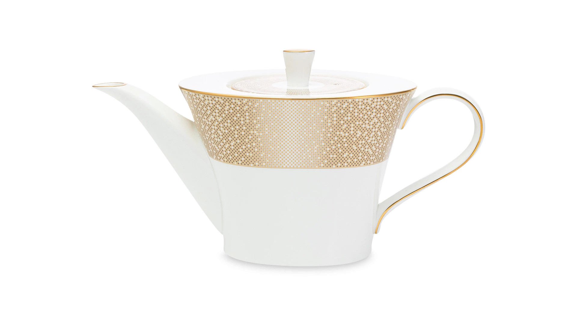 Сервиз чайный Narumi Золотая пыль на 6 персон 21 предмет, фарфор костяной