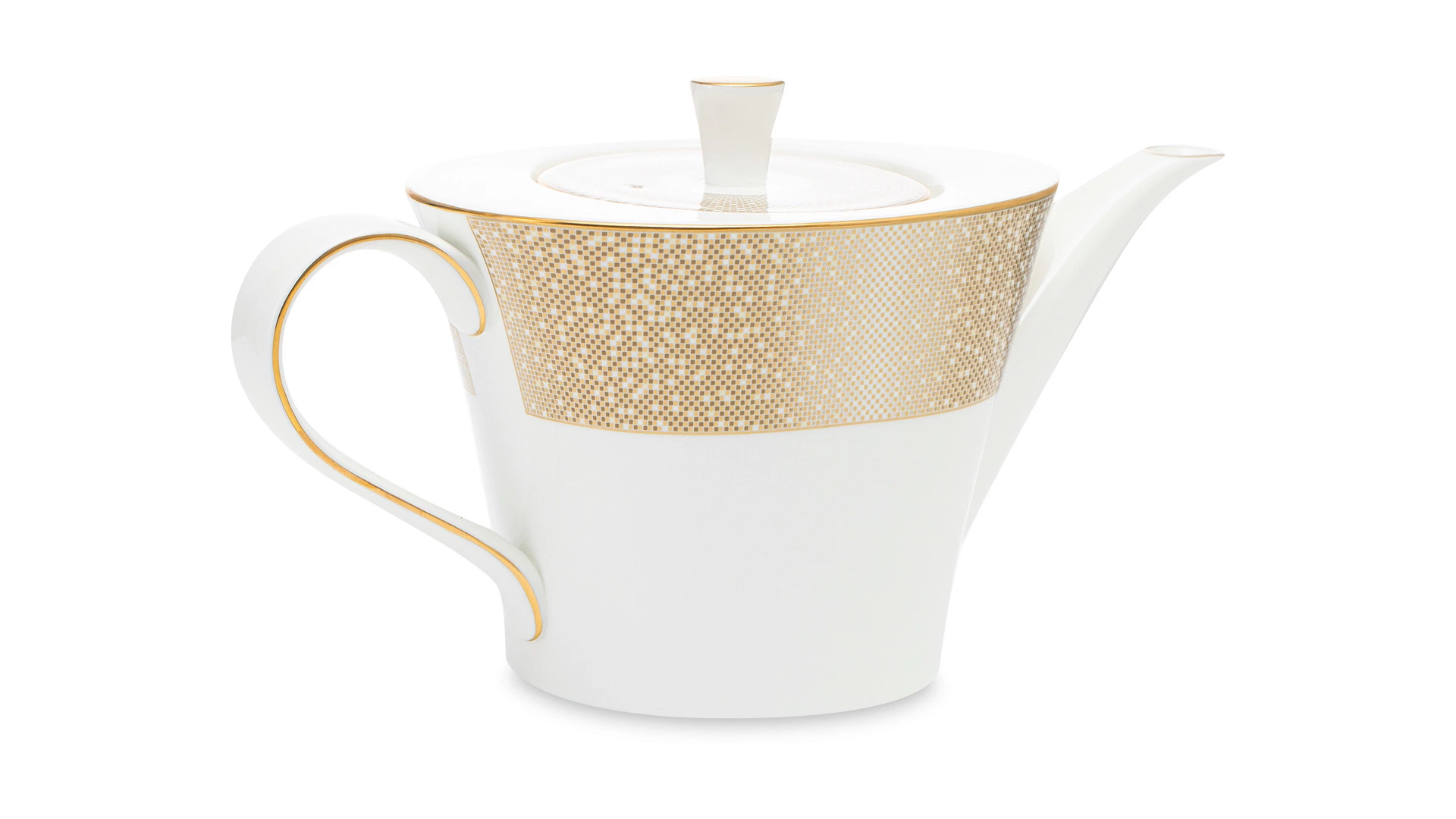 Сервиз чайный Narumi Золотая пыль на 6 персон 21 предмет, фарфор костяной