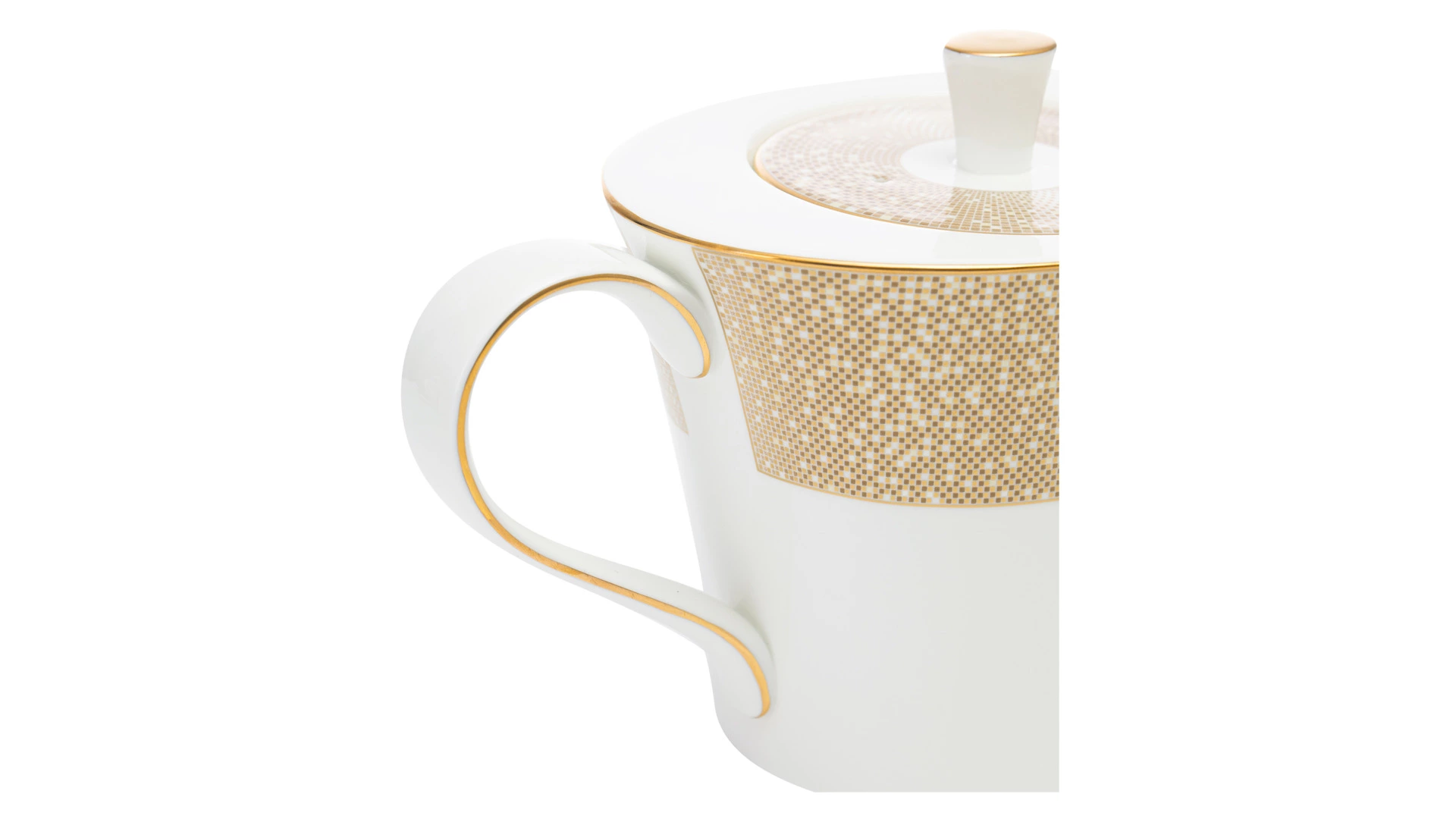 Сервиз чайный Narumi Золотая пыль на 6 персон 21 предмет, фарфор костяной