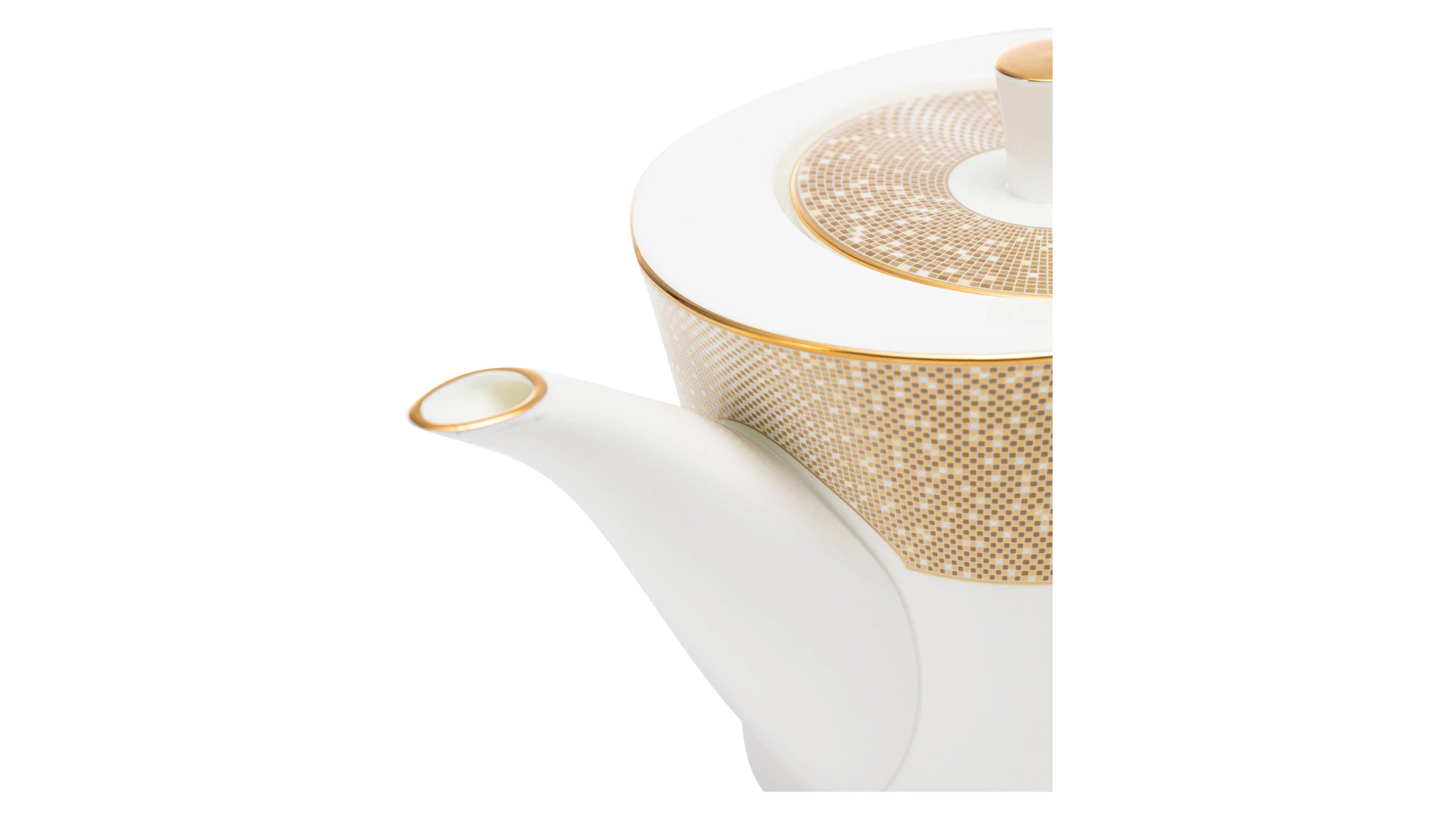 Сервиз чайный Narumi Золотая пыль на 6 персон 21 предмет, фарфор костяной