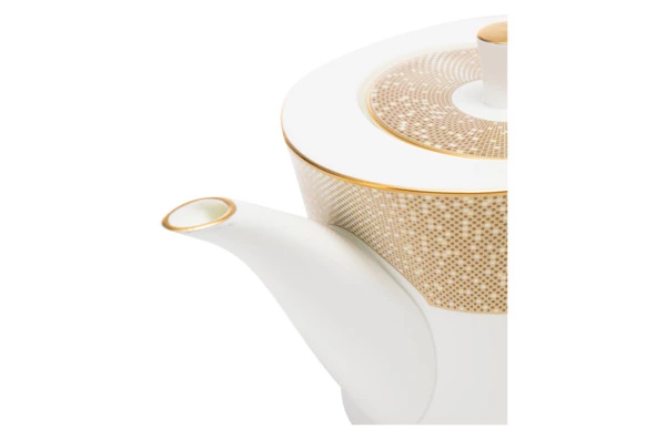 Сервиз чайный Narumi Золотая пыль на 6 персон 21 предмет, фарфор костяной