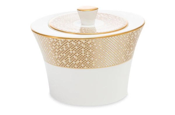 Сервиз чайный Narumi Золотая пыль на 6 персон 21 предмет, фарфор костяной