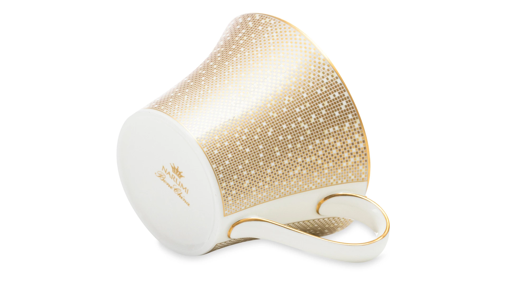 Сервиз чайный Narumi Золотая пыль на 6 персон 21 предмет, фарфор костяной