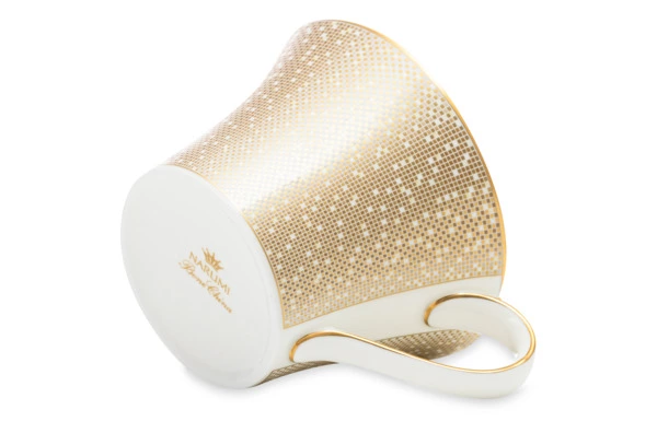 Сервиз чайный Narumi Золотая пыль на 6 персон 21 предмет, фарфор костяной