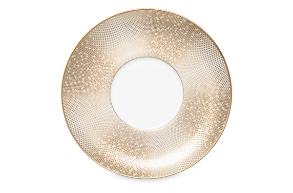 Сервиз чайный Narumi Золотая пыль на 6 персон 21 предмет, фарфор костяной