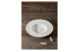 Тарелка суповая Decor de table Плиссе 24,6 см, фарфор костяной