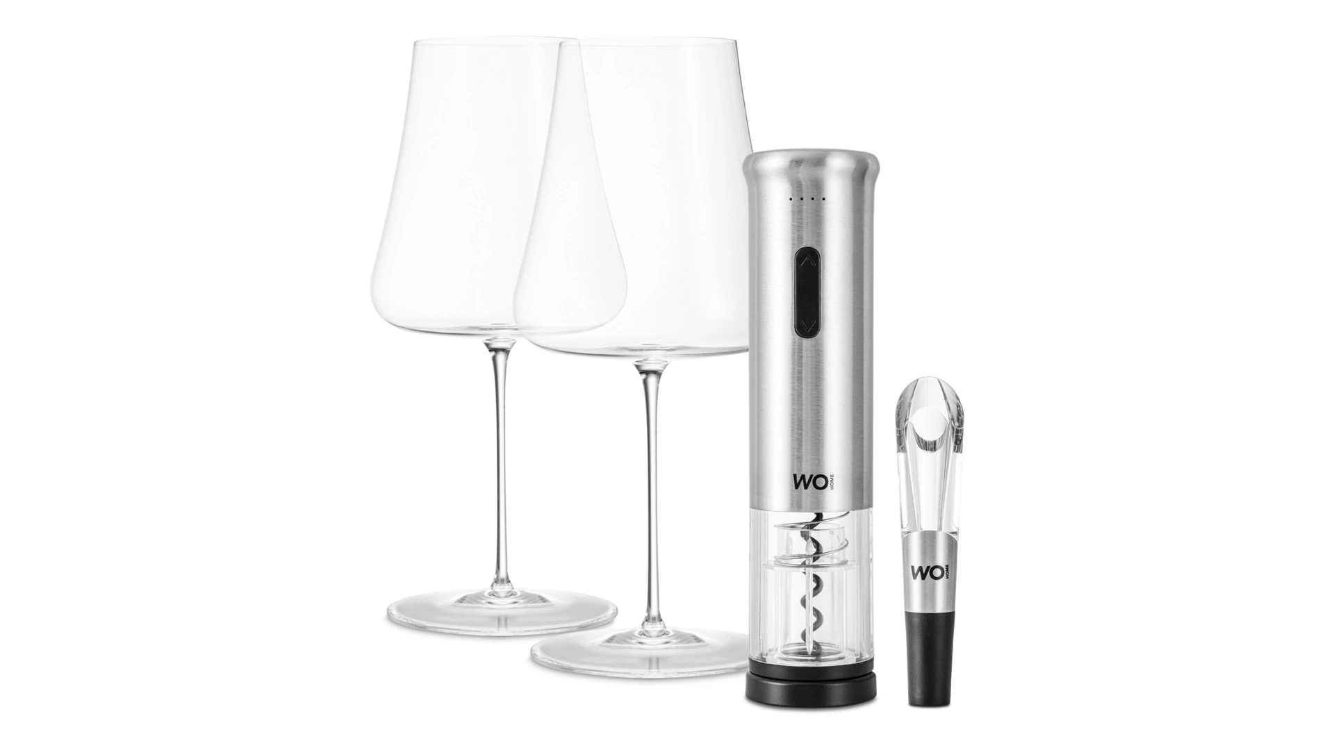 Набор подарочный Decor de Table из бокалов для вина со штопором и аэратором, п/к