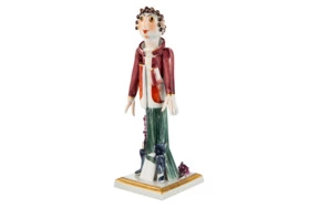 Фигурка Meissen Юный садовник с виноградной лозой 19 см, фарфор, П. Штранг