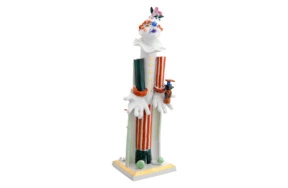 Фигурка Meissen Клоун с маскарадной маской 23 см, фарфор, П. Штранг