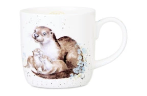 Кружка Royal Worcester Забавная фауна Подарок на память 310 мл, фарфор костяной