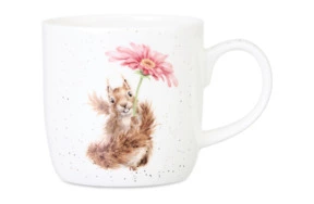 Кружка Royal Worcester Забавная фауна Спасибо. Белочка 310 мл, фарфор костяной