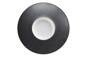 Тарелка суповая Jaune de Chrome Бора Бора 26,5 см, фарфор