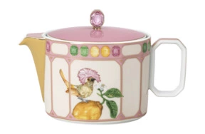 Чайник Rosenthal Swarovski Идиллия Мухоловка 750 мл, фарфор