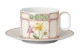 Чашка для завтрака с блюдцем Rosenthal Swarovski Идиллия Маршмеллоу 350 мл, фарфор