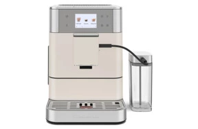 Автоматическая эспрессо кофемашина KitchenAid 2,2 л, капучинатор, 5KES8557EPL, сталь, фарфоровый бел