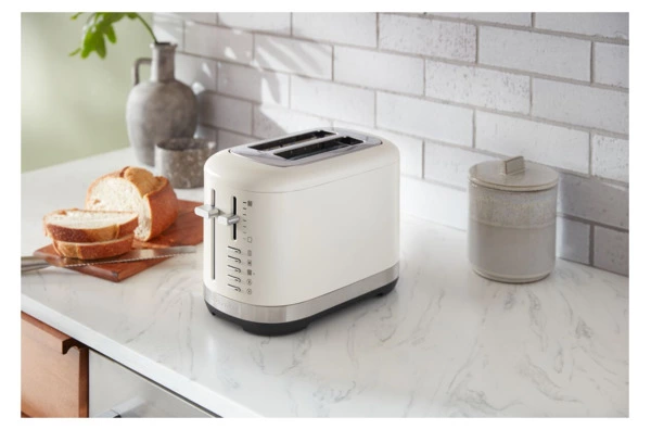 Тостер KitchenAid на 2 тоста 5KMT2109EPL, фарфоровый белый