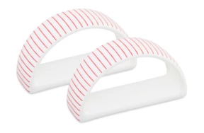 Набор из 2 колец для салфеток Московское чаепитие, костяной фарфор