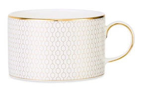 Чашка чайная Wedgwood Джио Голд 220 мл, фарфор