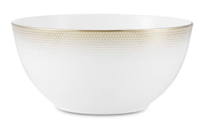 Салатник Narumi Сверкание топаза 25 см, фарфор костяной