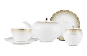 Сервиз чайный Narumi Сверкание топаза на 6 персон 20 предметов, фарфор костяной