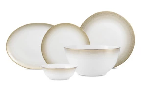 Сервиз столовый Narumi Сверкание топаза на  6 персон 20 предмет, фарфор костяной